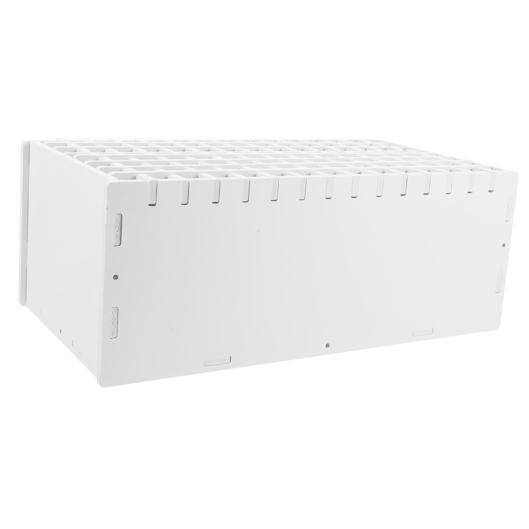 Portapenne a Scomparti Bianco in Legno, Organizer Scrivania Multifunzione | Decorazioni Scuola, Organizer Ufficio Scrivania, Organizer Tavolo per Pennarelli e Piccoli Oggetti