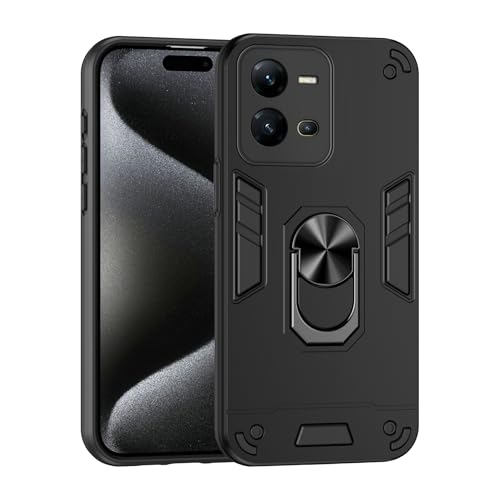 Compatible with vivo V27/vivo S16 Case,Compatible with vivo V27 Pro/vivo S16 Pro Phone Case Cover ZTH-HTC- Black