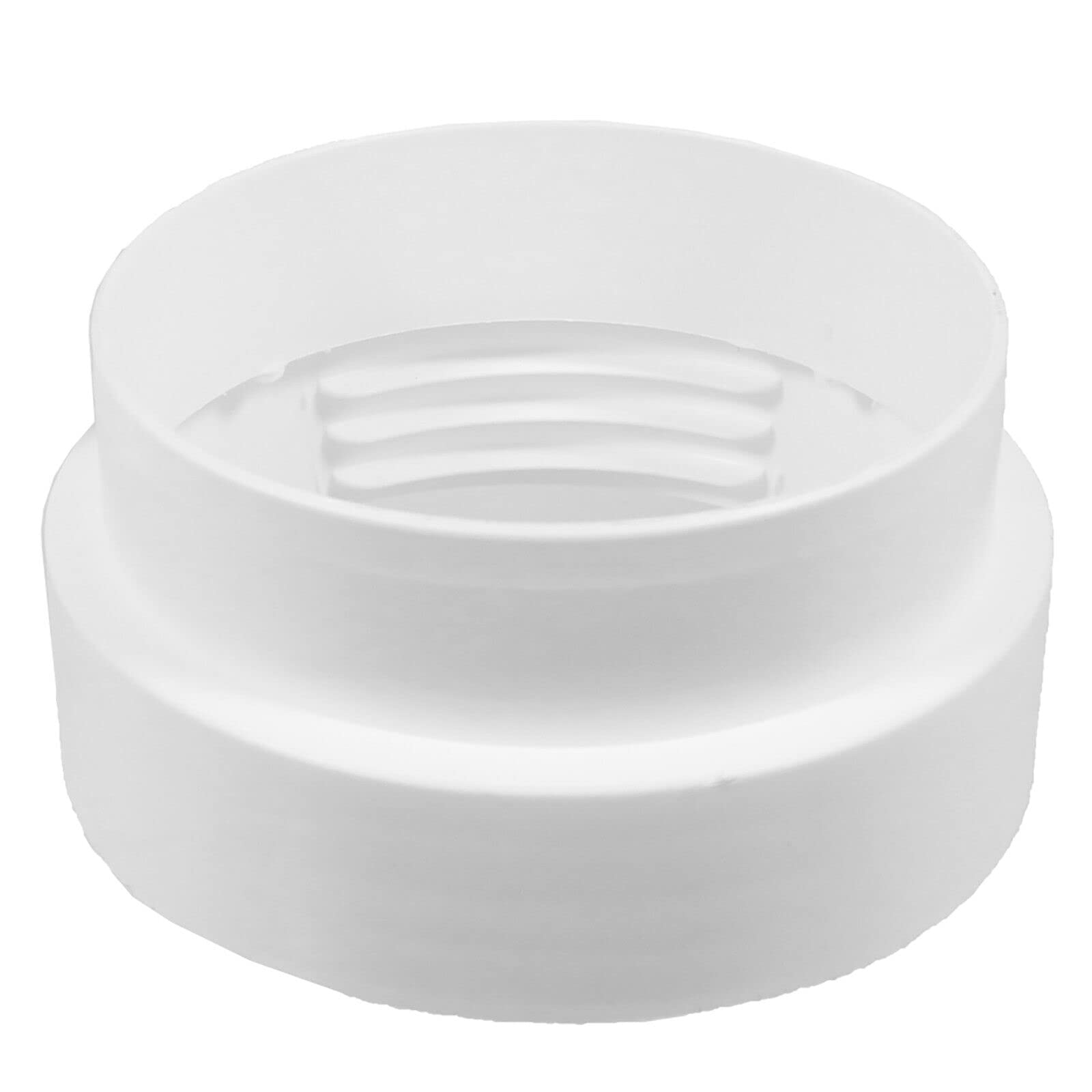 SPARES2GO Adapter für Wäschetrockner, 100 mm Gewinde, männlich, Schlauch, Auslass-Anschlussring