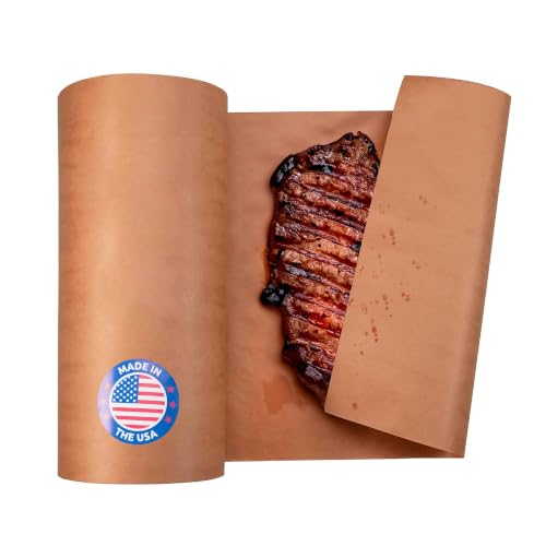 Image of Peach Butcher Paper 24 inch x 12000 inch (1000 feet) - USA-Made Natural Butcher Paper Roll for Meat and Fish - Uncoated, Unwaxed & Food-Grade Material for Smoking, Grilling & Barbecue by IDL Packaging