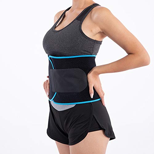 WEATLY Correa de Soporte de la Cintura, Soporte Lumbar Wrap, la Cintura Fitness Wrap...