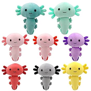 Amazon.co.jp: Axolotl-子供向けの20cmのぬいぐるみ,漫画の
