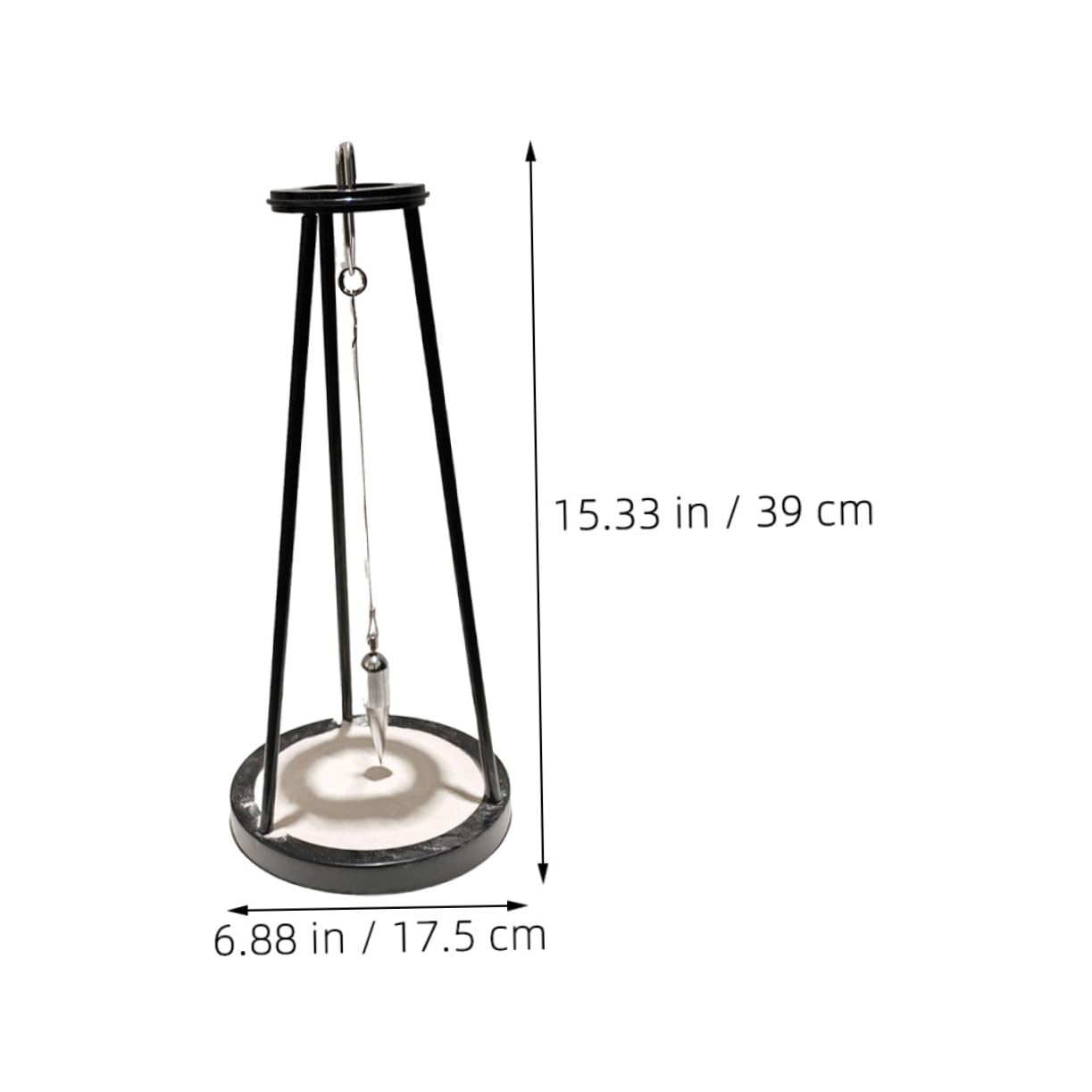 Kisangel Artistic Sand Toys Storage Creative Desktop Metal Pendulum Office Decor for Adults Boys and Girls