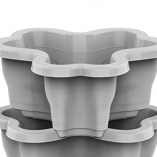 Pots de jardinage d'intérieur et extérieur pour cultiver sans espace au sol - 7