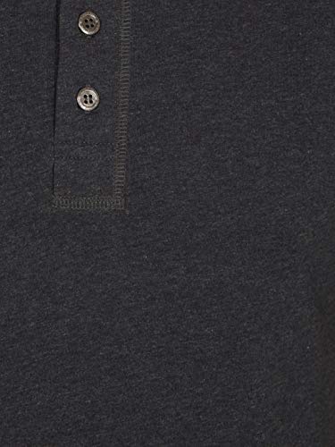 Buy Jockey Men's Solid Regular fit T-Shirt (US86-01_Black Melange S) at ...