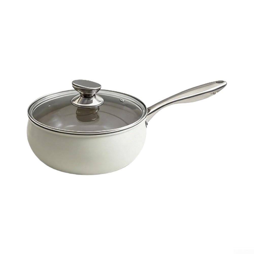 Padella con manico ergonomico, 44 cm, corpo curvo, impugnatura stabile