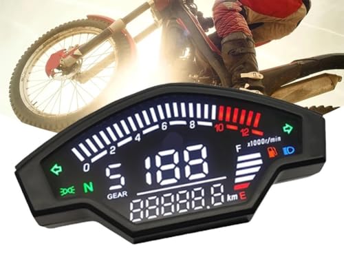 Compteur kilométrique moto et tachymètre pour Vortex 200