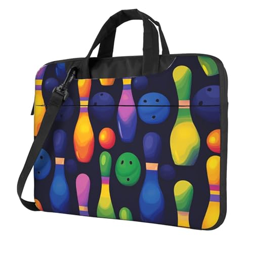 Maletín para portátil 15.6 pulgadas impermeable con diseño colorido miniatura 1