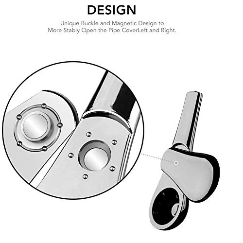 Portable Creative Small Tools Pipe with Stainless Steel Screen fiters,Good Gift (Gray) - Thumbnail 6