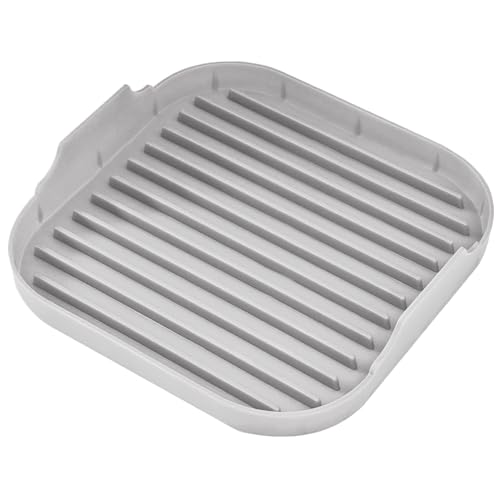 Olla para tocino de microondas en silicona gris de 9.8 pulgadas 4