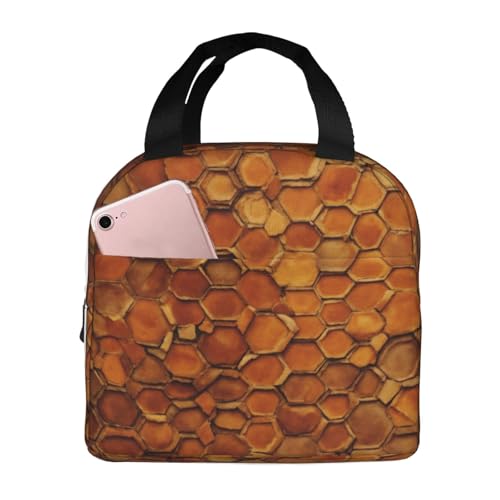 MGGAklp Lonchera con estampado de corcho de vino, reutilizable, bolsa térmica para hombres y mujeres, playa, picnic, viajes