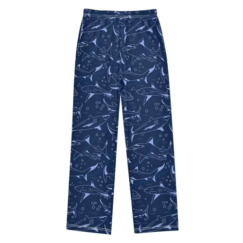 Sharks Marine Predator Boys Pants for Kids Jogger Pants with Pockets S-XL