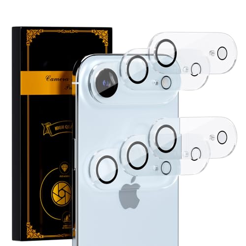 beuxece for 6 Pack iPhone Air Camera Lens Airtector [Drop Airtection] [Case Friendly] [Easy Installation] 9H Tempered Glass Camera Screen Airtector Cover Accessories 6.5-inch Clear
