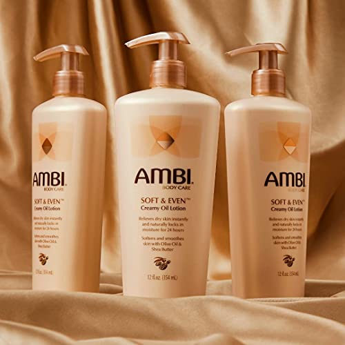 Ambi Skincare Soft & Even Creamy Oil Lotion, 12 Ounce #TOP3