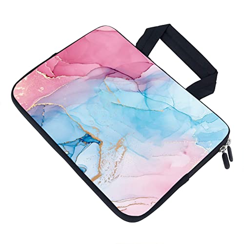 AMARY Laptop Sleeves 11.6" 12" Laptop Handle Bag Neoprene Notebook Carrying Pouch Chromebook Sleeves case (Marble) by AMARY - Used condition - Image 2