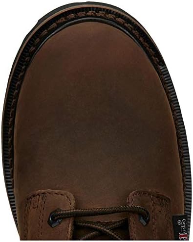 Justin Men's Drywall Work Boot Soft Toe Brown 12 D(M) US | Image 5