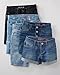 The Children's Place,Denim Skimmer Shorts,Daisy Print,10