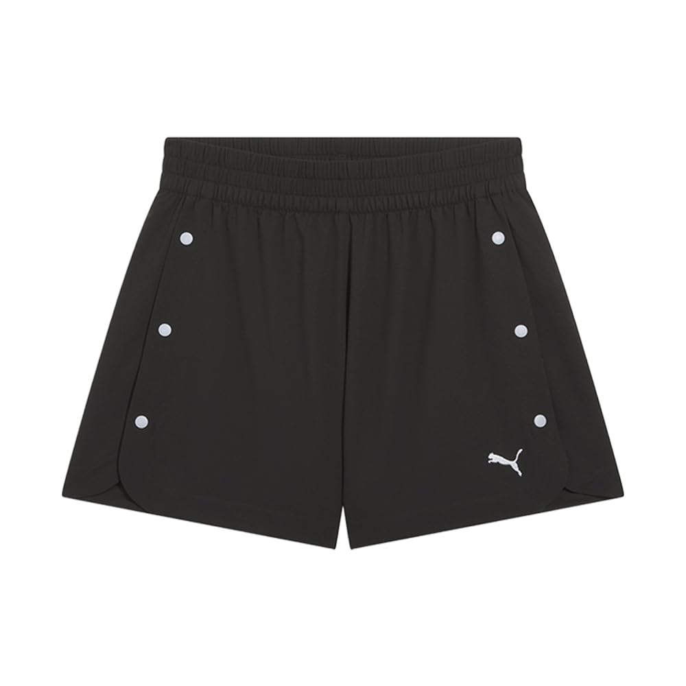 PUMA Womens Essentials Ripstop Shorts Casual Bottoms Casual - Black - Size M