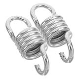 TOYZFRIENDY 2 Stück Edelstahl Zugfeder Set für Hängesessel Hängematte Feder Stahlfeder Langlebig...