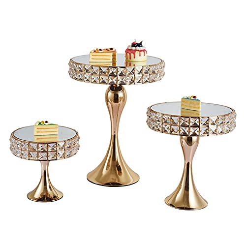Support d'affichage de dessert stable en métal or : la solution chic pour valoriser vos buffets - 2