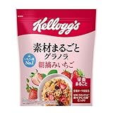 ケロッグ 素材まるごとグラノラ 朝摘みいちご 400g ×6袋