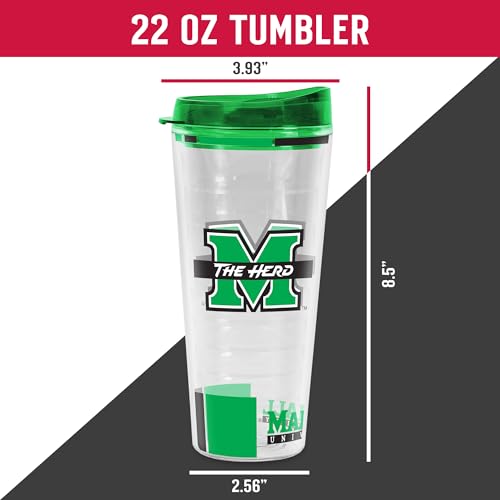 Image of Rico Industries NCAA Double Wall Tritan Tumbler 16oz or 22oz