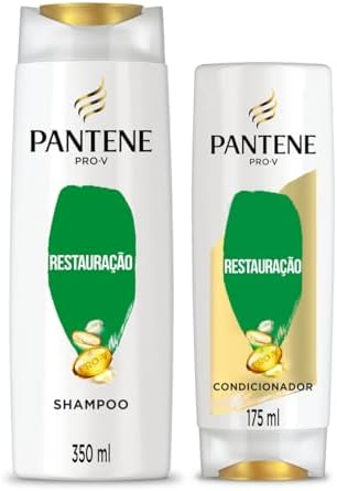 Kit Pantene PRO-V Shampoo Restauração 350ml + Pantene PRO-V Condi...