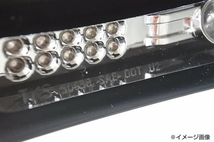 Amazon ストップランプ Brightx ブライトx 車検対応 １年保証付 Ledハイマウントストップランプ Mh23系ワゴンr ワゴンアール Wagonr スティングレー クリアタイプ ブレーキ テールランプ 車 バイク