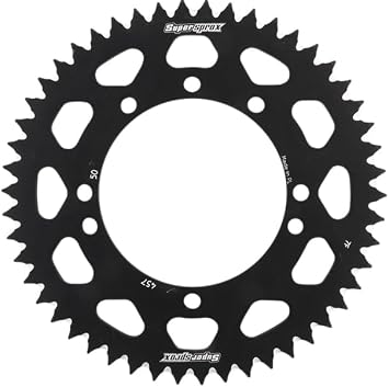 Supersprox Black Aluminum Rear Sprocket