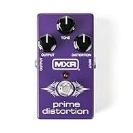 The M69P Prime Distortion Pruple is the Purple distortion pedal from MXR by Dunlop. This pedal offers 80s rock style distortion and is easy to use thanks to its three-control layout: Output, Tone and Distortion. The M69P is the Purple version of the ...