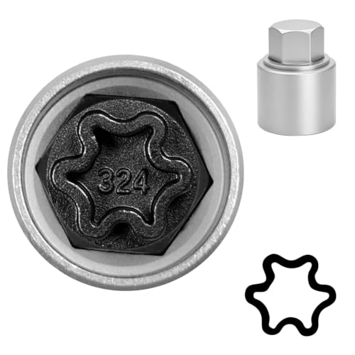 Image of 324 Wheel Locking Nut Key for Mercedes Benz, Lug Nut Removal Tool