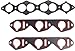 Evan Fischer Intake Manifold Gasket Compatible with 1997-2000 Infiniti QX4, Fits 1993-1998 Mercury Villager, Fits 1986-1994 Nissan D21, Fits 1999-2004 Nissan Frontier, Fits 1987-2000 Nissan Pathfinder