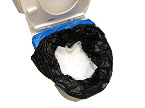 断水 災害用 非常用 簡易トイレ用 吸収シート 1枚で2～3回分 800cc吸収 20～60回分 処理用袋付 10年保存 抗菌 消臭 日本製 (WS-10 20枚入)のサムネイル