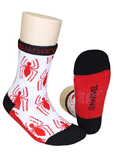 Super Hero Adventures Spider-Man Boys Toddler 6 pack Crew Socks4