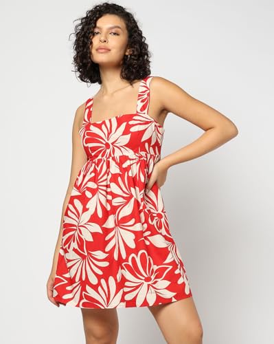 Image of Gap Women Stylised Above The Knee Sleeveless Casual Dress