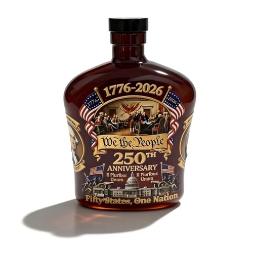 U.S. 250th Anniversary Commemorative We the People Whiskey Bottle