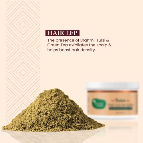 Image of Mother Sparsh Brahmi Anti Dandruff Hair Lep for Kids | Hair Mask With Ayurvedic Herbs & Extracts | Soothes Dry, Itchy Flaky Scalp | Promotes Healthy Hair Growth | 100g