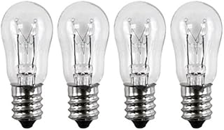 4 Pack - General Electric WE4M305 Dryer Light Bulb. 10-watts