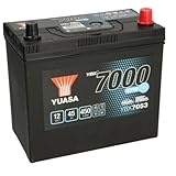 Yuasa YBX7053 12V 45Ah 450CCA EFB Start Stop High Performance Battery