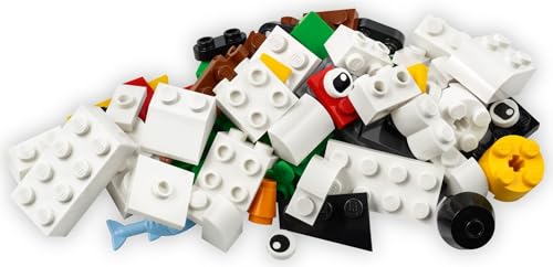 Image of LEGO Creative White Bricks Building Blocks for 4 Years and Above