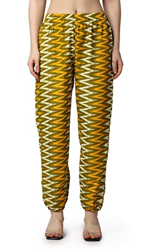 Image of POPWINGS Casual Ethnic Bagru Print Long Slit Skirts for Women || Cotton Long Slit Skirt for Women || Stylish Women Long Skirt for Summer