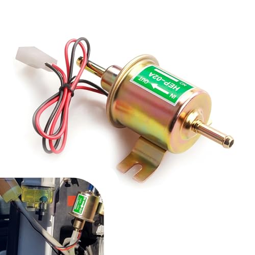 Cuymoap 12V Low Pressure Inline Fuel Pump Kit