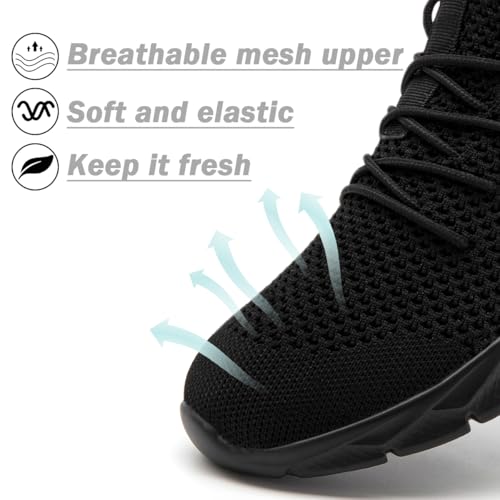 Image of DLWKIPV Womens Walking Shoes Slip On Sneakers Tennis Shoes Running Sport Workout Gym Shoes Athletic Non Slip Lightweight Breathable Fashion Casual Shoes for Travel Work