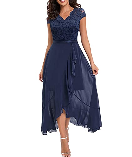 Robe maxi asymétrique fluide en mousseline contre la chaleur