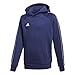 adidas CORE18 Hoody Y Sudadera, Unisex Niños, Azul (Azul/Blanco), 910Y