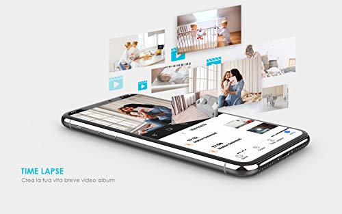IeGeek 1080P Telecamera Wi-Fi Interno, Baby
