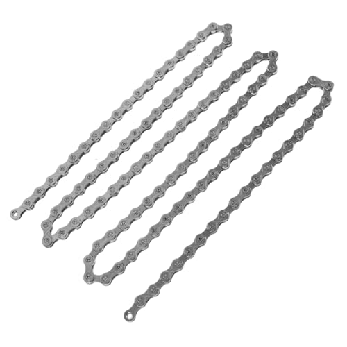 Abaodam Bike Chain Replacement Mountain Bike Accessory Metal Cycling Chain for Bicycles