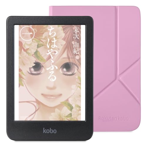 Kobo Clara Colour スリープカバー（キャンディーピンク）セット/カラー対応/タブレット/Eink / 6インチ / 電子書籍リーダー / 16 GB/防水 / IPX8 / Wi-Fi/タッチスクリーン/ComfortLight PRO（Amazon）