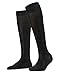 Produktbild FALKE Damen Kniestrümpfe Shiny - Baumwollmischung, 1 Paar, Schwarz (Black 3000), Größe: 39-40