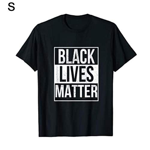 Sponsi Camiseta Black Lives Matter - Hombres Mujeres y niños Tallas camisas, I Cant Breathe T Shirt Camiseta estampada con letras de moda S-3XL